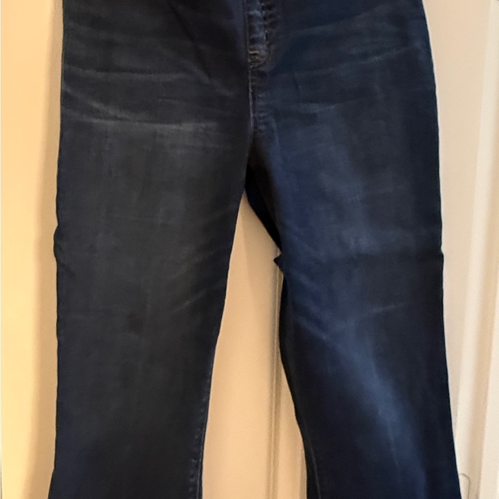 SPANX Stretch Flare Women's Dark Wash Jeans Ladies Size XL